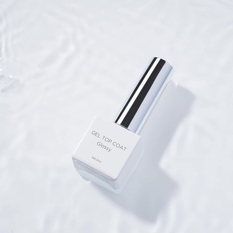 DANNI & TONI Glossy Gel Top Coat - 8ml High Shine, Long Lasting Finish for Gel Nails