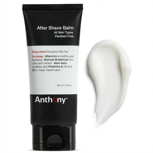 Anthony After Shave Balm - Cooling Hydrating Lotion with Aloe Vera & Vitamins A, C, E | 3 Fl Oz