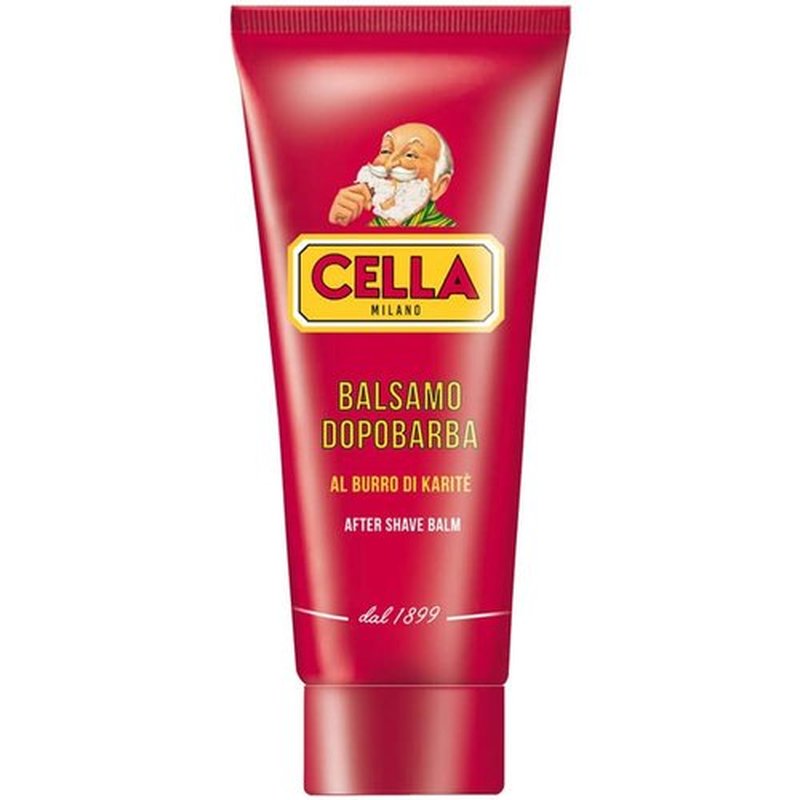 Cella MILANO Aftershave Balm - Soothing Shea Butter & Almond Oil Formula for Sensitive Skin