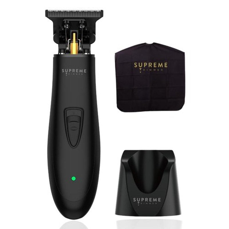 Supreme Trimmer T Shaper - Cordless Quiet Beard & Hair Trimmer for Men | 120 Min Runtime, Low Noise, Zero-Gap Blade