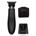 Supreme Trimmer T Shaper Professional Barber Trimmer | 90 Minute Run Time Hair Clippers for Men | ST5220 Cordless Zero Gapped Liner Beard Trimmer | Black
