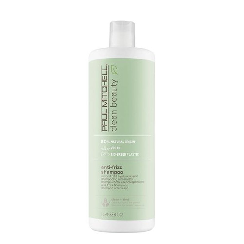 Paul Mitchell Clean Beauty Anti-Frizz Shampoo - Smooths & Calms Frizz for Textured Hair