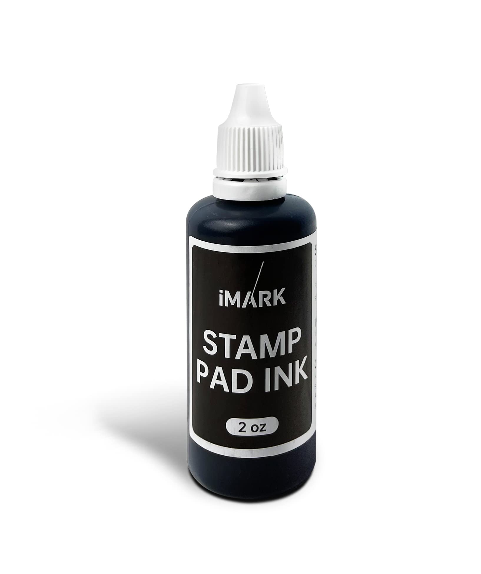 iMARK Premium Refill Ink for Self-Inking Stamps, Daters and Stamp Pads (2 oz, Black)