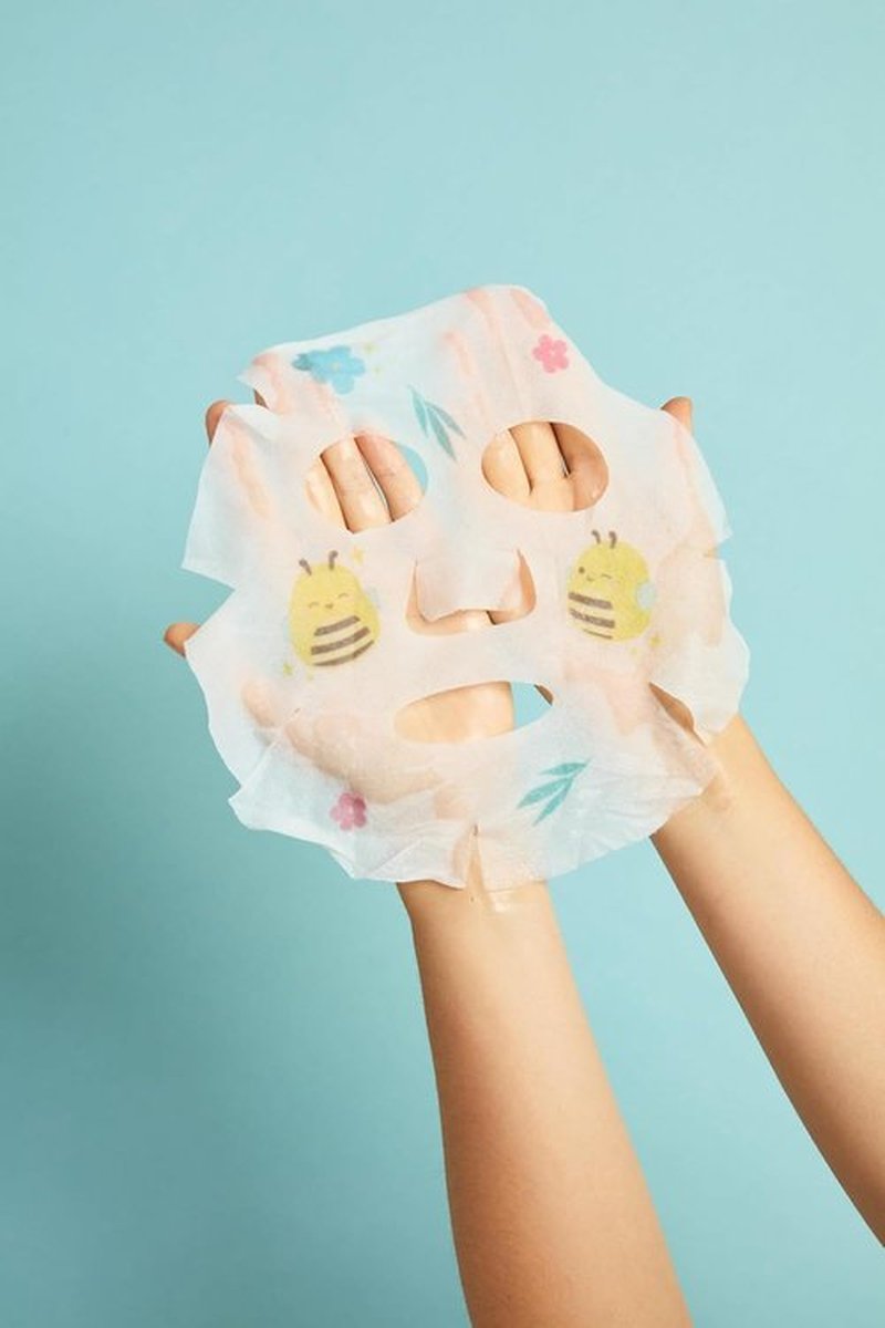 TONYMOLY x Squishmallows Sheet Mask Set - 4-Pack Hydrating & Nourishing Facial Masks for Glowing Skin