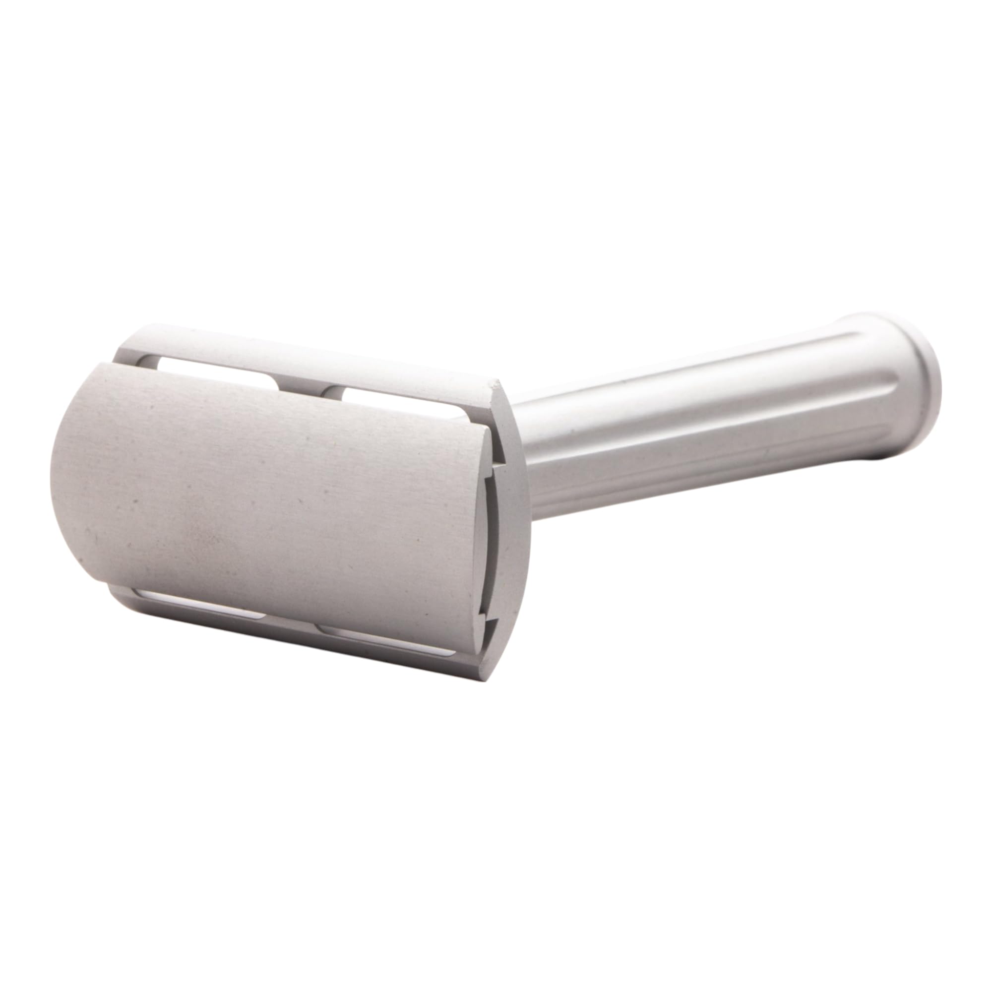 Rex Supply Co. Page Three Piece Double Edge Safety Razor – Aircraft, Ultra-Light CNC-Milled Razor for Men, Durable Travel Shaver Compatible with All Standard DE Blades