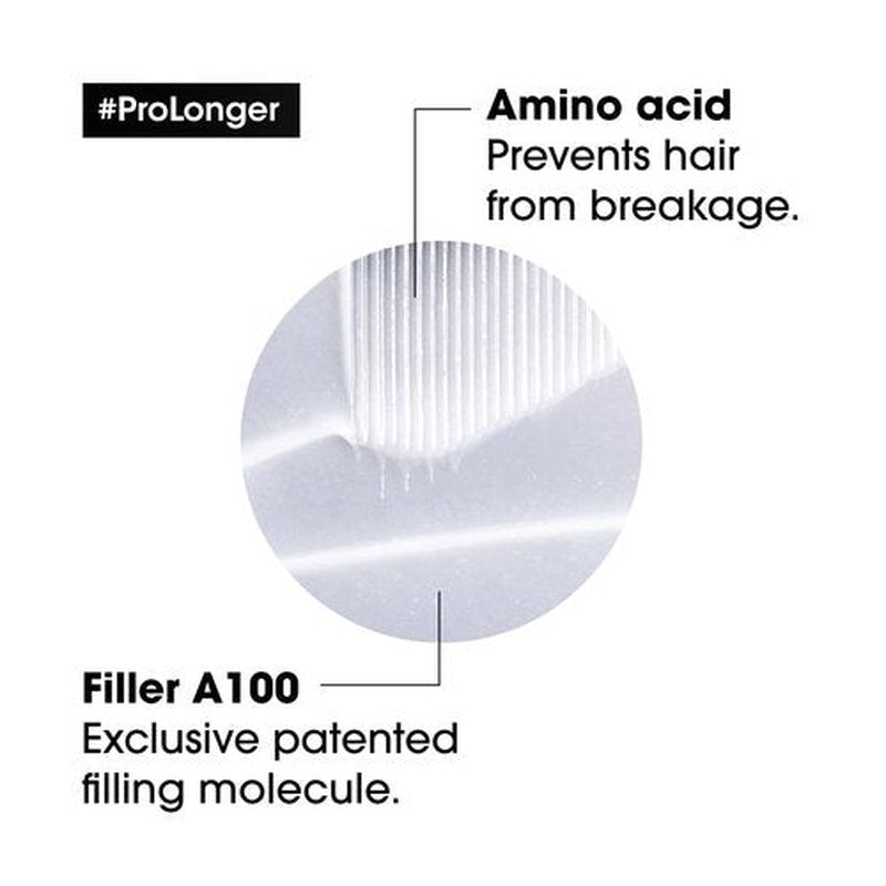L'Oréal Professionnel Paris Pro Longer Mask - Reduces Breakage & Split Ends for Fine Hair | Adds Softness & Shine