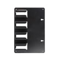 Dioche Hair Clipper Rack - Wall Mounted Storage for 4 Clippers - Easy to Assemble and Versatile Holder for Barber Shop and Home Use - Sturdy Design, Keeps Your Workspace Organized