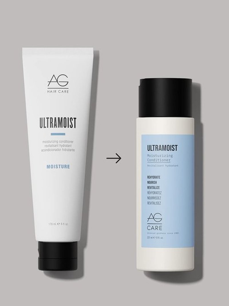 AG Care Ultramoist Conditioner - Deep Hydration for All Hair Types | 8 Fl Oz