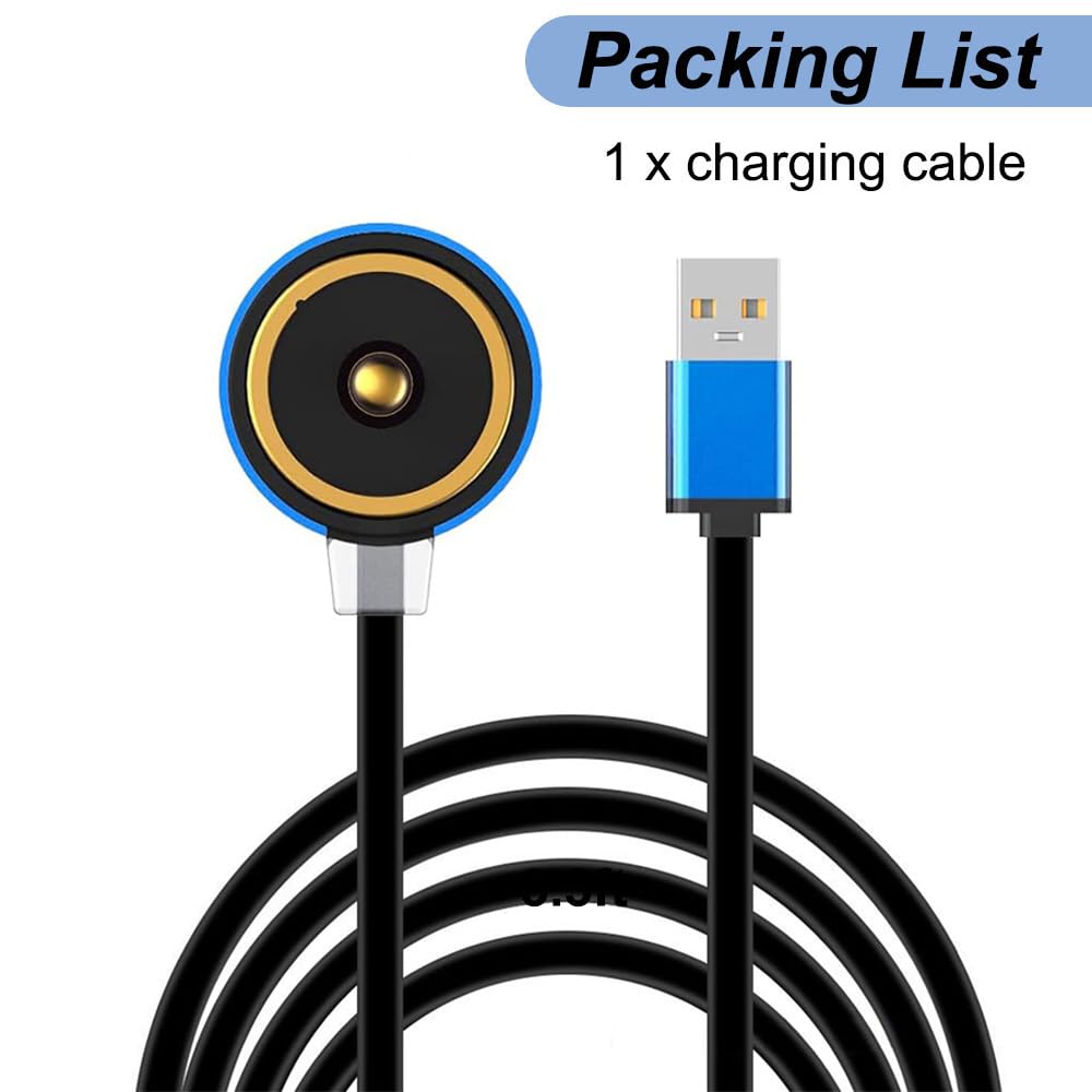 MCC Special Charger for Olight PL-Mini 2, Baldr S/S BL, Baldr Mini RL - Replacement USB Charging Cable for Tactical Flashlights (3.3ft/1m)