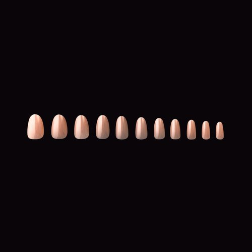 Apres Neutrals Gel-X Lila Box Of Nail Tips, 11 Sizes 00-9, Soft Gel Nail Tip Box, Nail Extensions (150pcs) (Natural Round Short, 150pcs)