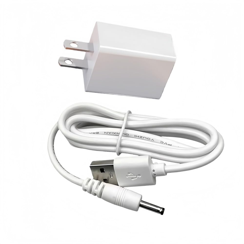 Xrlszeph 5V2A Charging Kit for Foreo Luna/Luna 2/Luna Mini/ISSA, DC 3.5mm Replacement