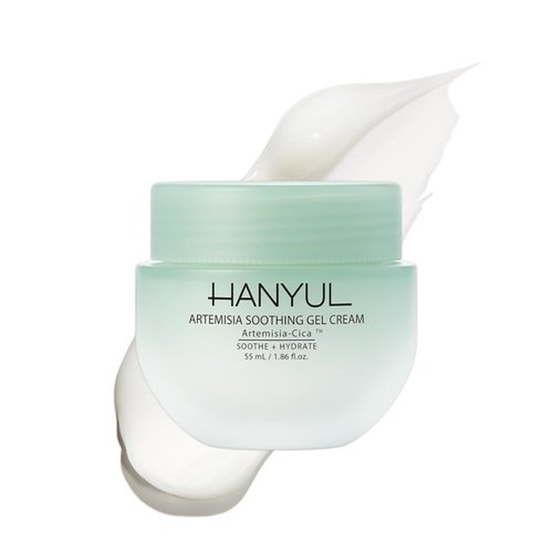 HANYUL Artemisia Soothing Gel Cream - Hydrating Moisturizer with Centella Asiatica & Niacinamide | 1.86 fl. oz.