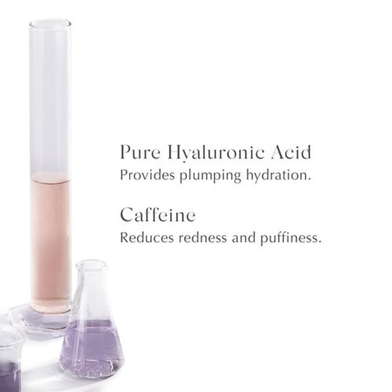 Exuviance Pick-Me-Up Plumping Mask - Pure Hyaluronic Acid & Caffeine for Instant Hydration | 0.7 oz