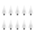 Beaupretty Nail Rhinestones Picker Wax Replacement Tips Point Drill Pen Head for Dual Ended Wax Nail DIY Art Decoration,10Pcs
