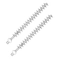 24" Hedge Trimmer Blade Set, Compatible with Sti hl HL94 HL94K, Replaces 4243 710 6004, 1 Pair of 2 Blades