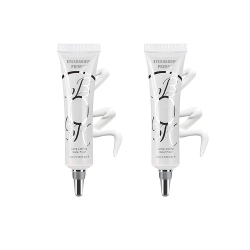 LOKFAR Matte Eyeshadow Primer - Waterproof & Smudge-Proof Formula for Oily Lids | 2 Pack Set A