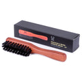 ZEUS Boar Bristle Beard & Mustache Handled Brush for Men, Firm Bristles