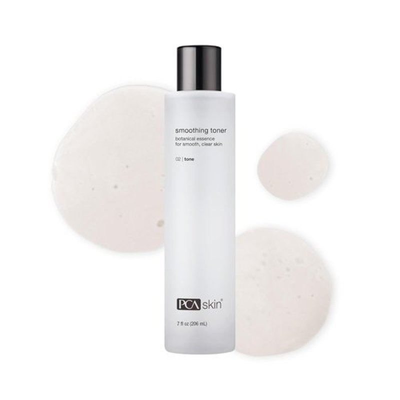 PCA SKIN Smoothing Facial Toner - Alcohol-Free Formula with Aloe Vera & Lactic Acid for Pore Reduction (7 fl oz)