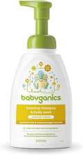 Babyganics Baby Shampoo & Body Wash - Chamomile Verbena, Gentle 16oz Pump Bottle