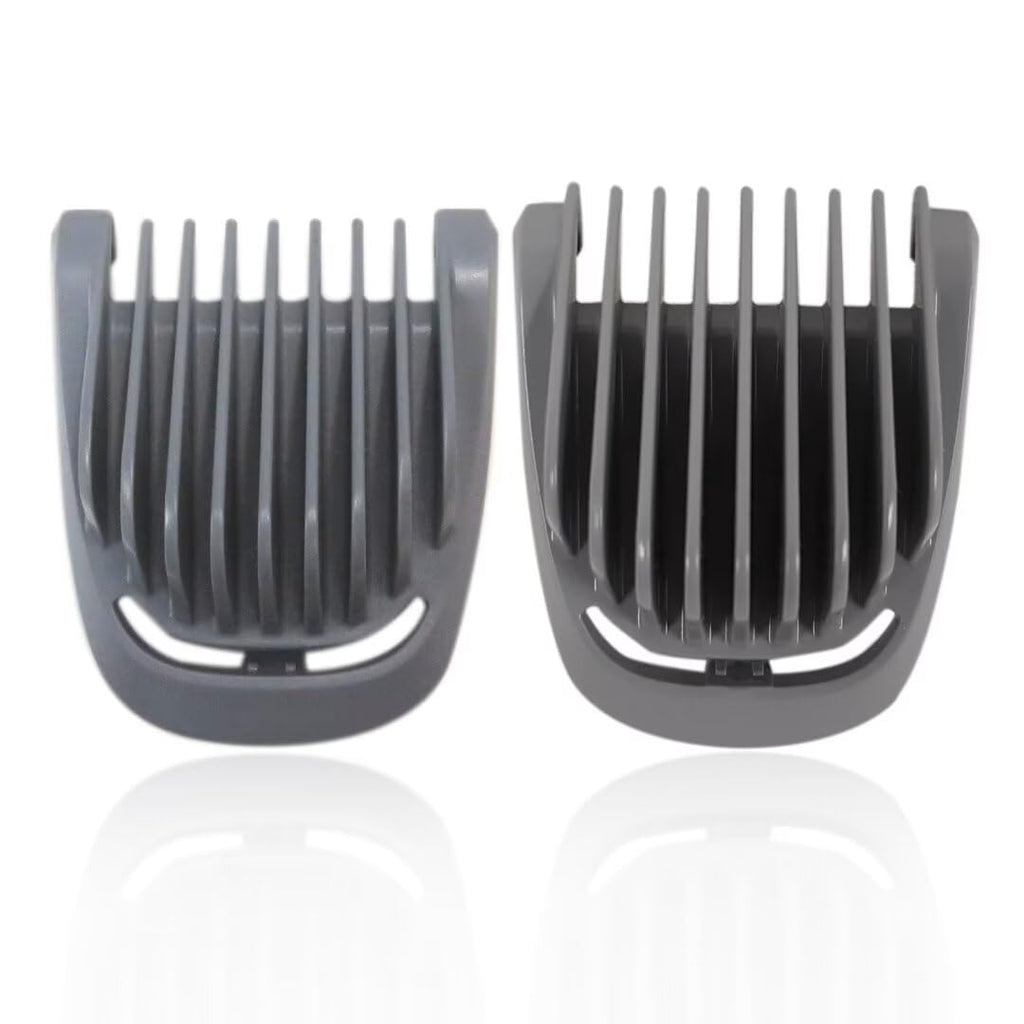 Beard Stubble Blade Guards for Philips Norelco Multigroom Trimmer - New Guide Comb Set for Models 3000, 5000, 7000, BT5511, MG3750, MG3760, MG5700, MG5750, MG5760, MG7750, MG7770, MG7790, MG7791