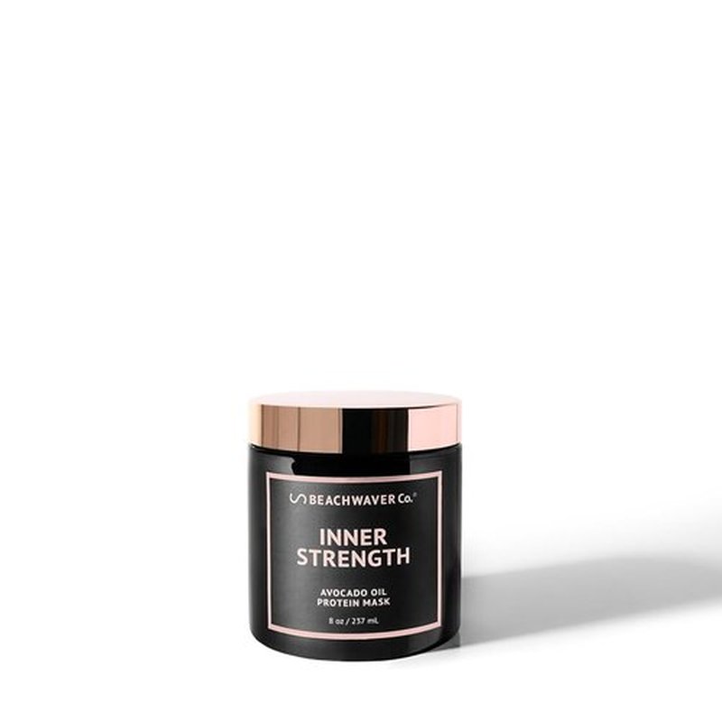 Beachwaver Co. Inner Strength Hair Mask - 8 Oz Vegan Treatment with Avocado Oil & Silk Amino Acids | Eliminates Frizz & Repairs Split Ends