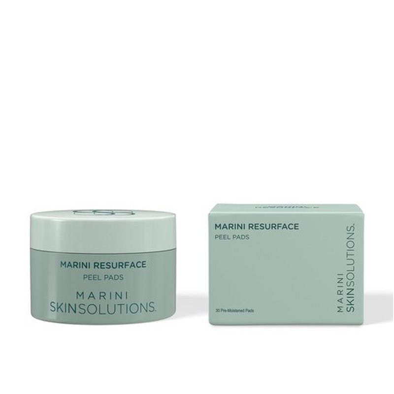 Marini SkinSolutions ResurFace Peel Pads - Exfoliating Blend for Texture, Pores & Wrinkles - 30 Count