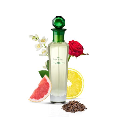 Royal Mirage Jasmine Eau de Toilette for Women - Floral Fresh Perfume 100ml | Long-Lasting Luxury Fragrance