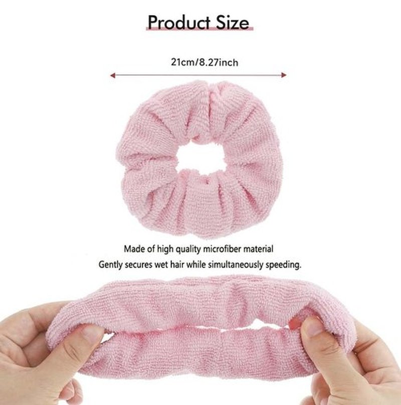 KISMETICS Big Hair Tools Extra Large Wide Tooth Comb for Thick, Curly, Wavy or Long Hair - Frizz-Free Detangling Shower Comb - Big Hair Comb and Microfiber Scrunchie