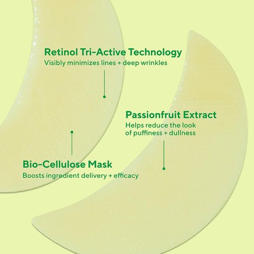 Murad Dr. Zion Retinol Youth Renewal Eye Masks – No-Slip Under Eye Patches for Fine Lines, Wrinkles, Crow’s Feet and Puffy Eyes - Full Absorption Treatment Strips, 5 Pairs