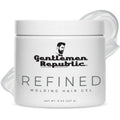 Gentlemen Republic Hair Gel - 24-Hour Shine & Hold, Humidity Resistant, Alcohol-Free, 8oz