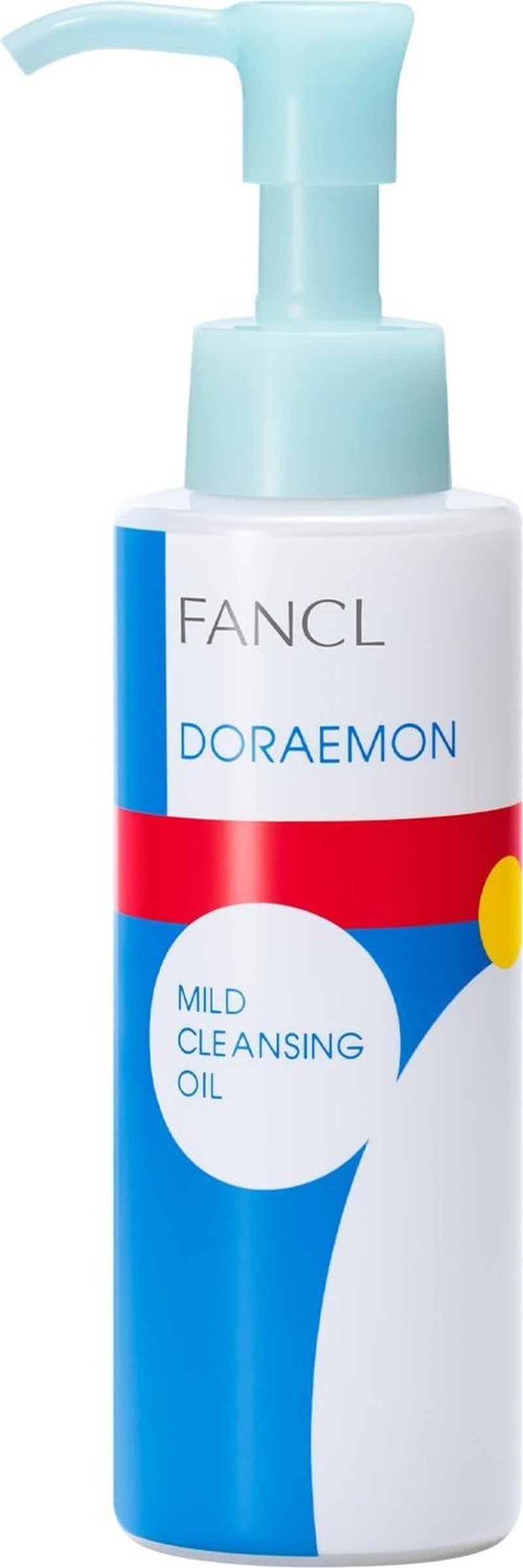 FANCL Mild Cleansing Oil, Japanese Facial Cleansing Oil, Makeup Remover, Oil Cleanser, 100% Preservative Free, Clean Skincare for Sensitive Skin (1, Blue)