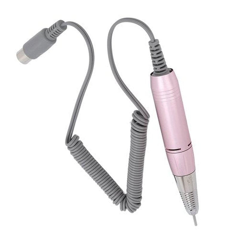 Electric Nail Drill Handle, 5 Pin Adjustable 30000Rpm Nail Drill Handpiece Low Noise Metal Grinding Polishing Pen Salon Home Use for Manicure Pedicure Machine