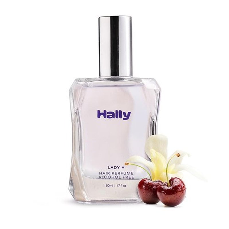 Hally Lady H Hair & Body Perfume - Alcohol-Free Cherry, Vanilla & Jasmine Fragrance - 50ml Hydrating Mist