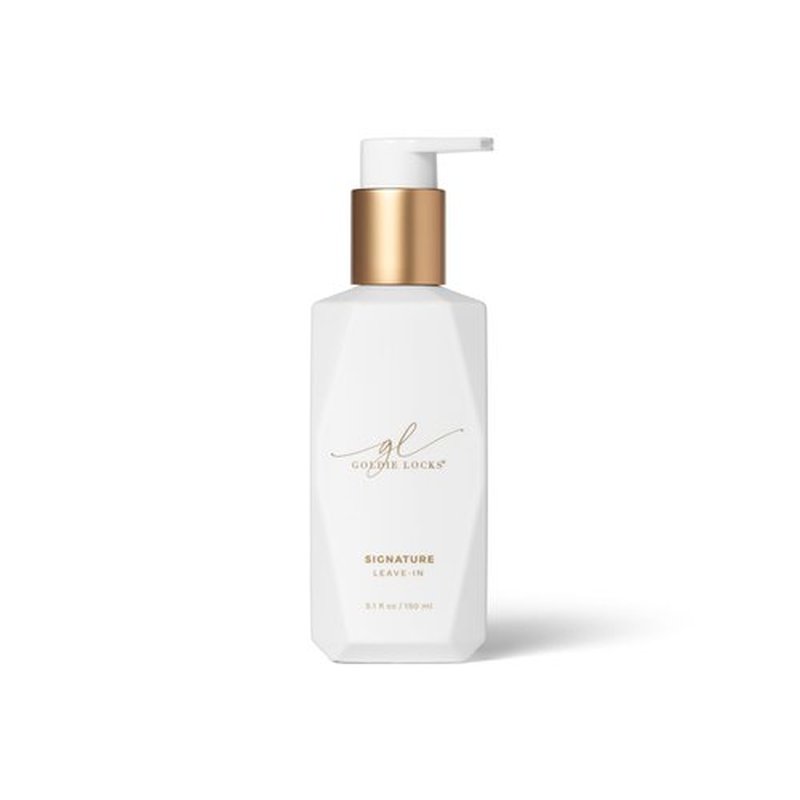 Goldie Locks Signature Leave-In Conditioner - Moisturizes and Controls Frizz - Lightweight Daily Hydration - Safe for Extensions & Color-Treated Hair - Protein-Free - 5.1 fl oz (Packaging May Vary)