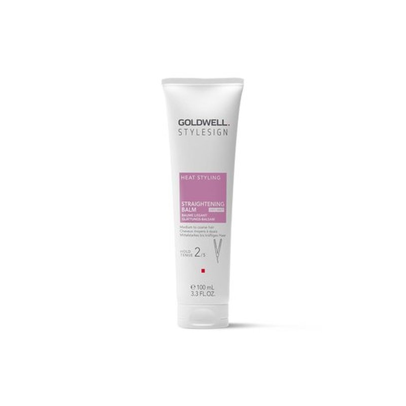 Goldwell StyleSign Straightening Balm - Smooth & Sleek Hair Treatment | 5.1 oz