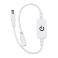 Uonlytech Touch Dimmer Switch Led Light with Inline Cable Controller Touch-Control Brightness Adjustment for Single Color Strip Lights Home Lighting Accessory for Steady Flicker-Free Dimming