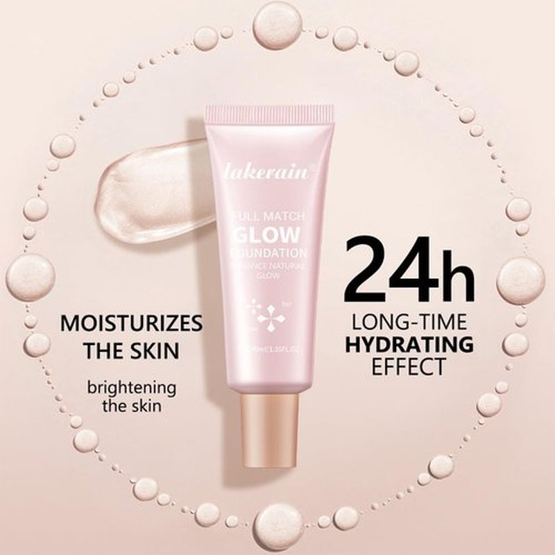 Regine Switzerland Natural Glow Illuminator Glotion - Lightweight, Moisturizing Makeup Highlighter for Radiant, Sun-Kissed Skin | 1.35 Fl Oz (#4 Deep)