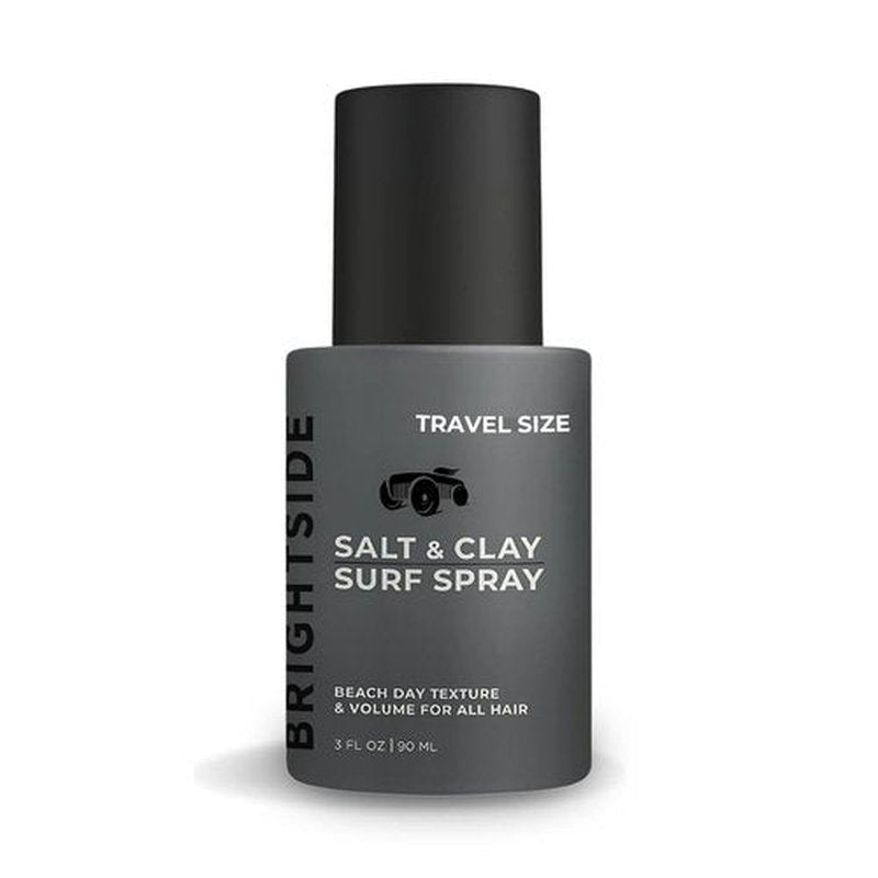 Brightside Salt & Clay Surf Spray - Instant Volume & Texture for Thicker Hair - 3oz Travel Size, Alcohol-Free