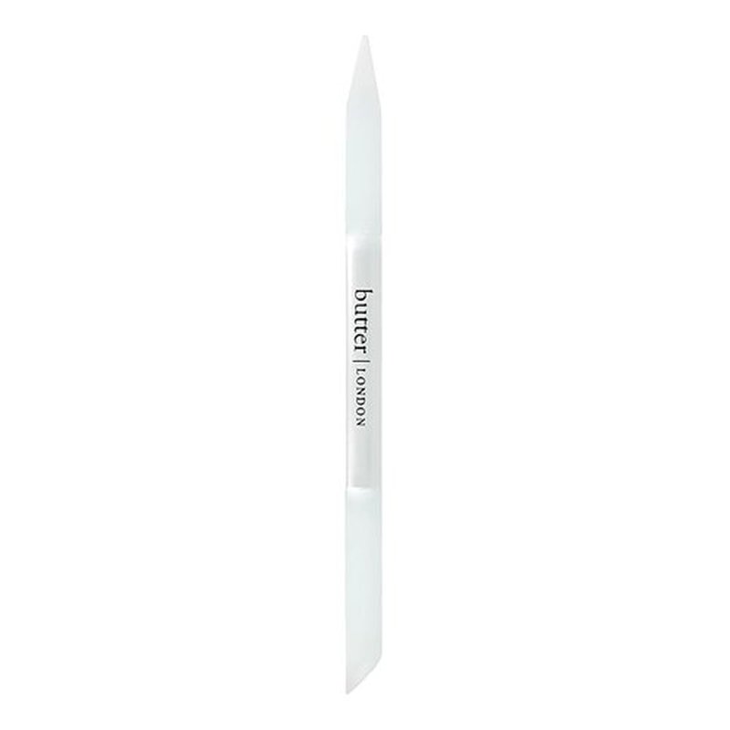Butter London Glass Cuticle Pusher - Professional Manicure Tool for Natural Nails | Salon Quality Design