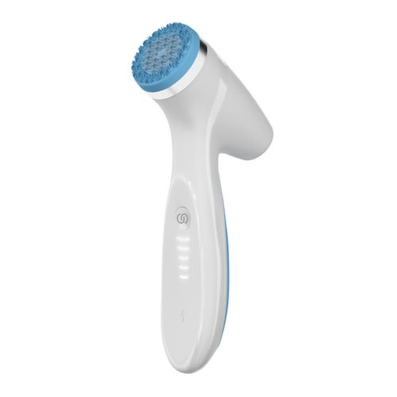 Nu Skin ageLOC LumiSpa iO Blue System - Smart Facial Cleansing Device for Glowing Skin | Two-Minute Routine