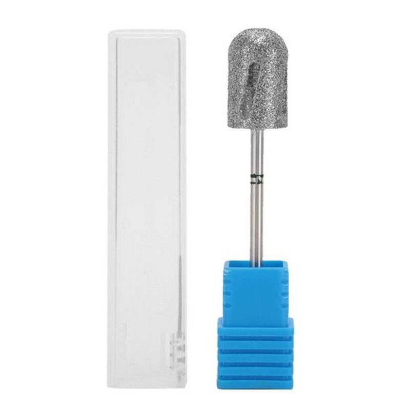 Sonew Pedicure Cone Bit, Stainless Steel Foot Nail Drill Bit Pedicure Foot Calluses Sanding Polishing Head for Cracked Skin Corns Callus Removal, Feet Filing Nails for Manicure