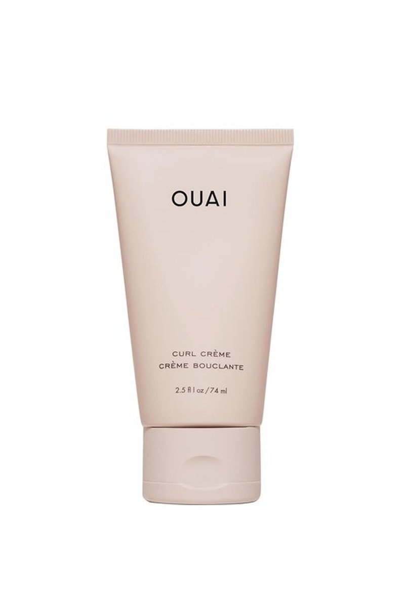 OUAI Curl Cream - Travel Size Curl Defining Cream with Chia & Linseed Oil - Hydrates & Tames Frizz (2.5 oz)