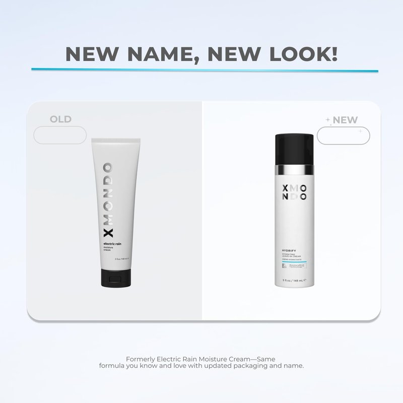 XMONDO Hair Hydrify Hydrating Leave-In Cream – Moisture That Lasts, Frizz That’s Gone | Softens, Smooths & Reduces Split Ends