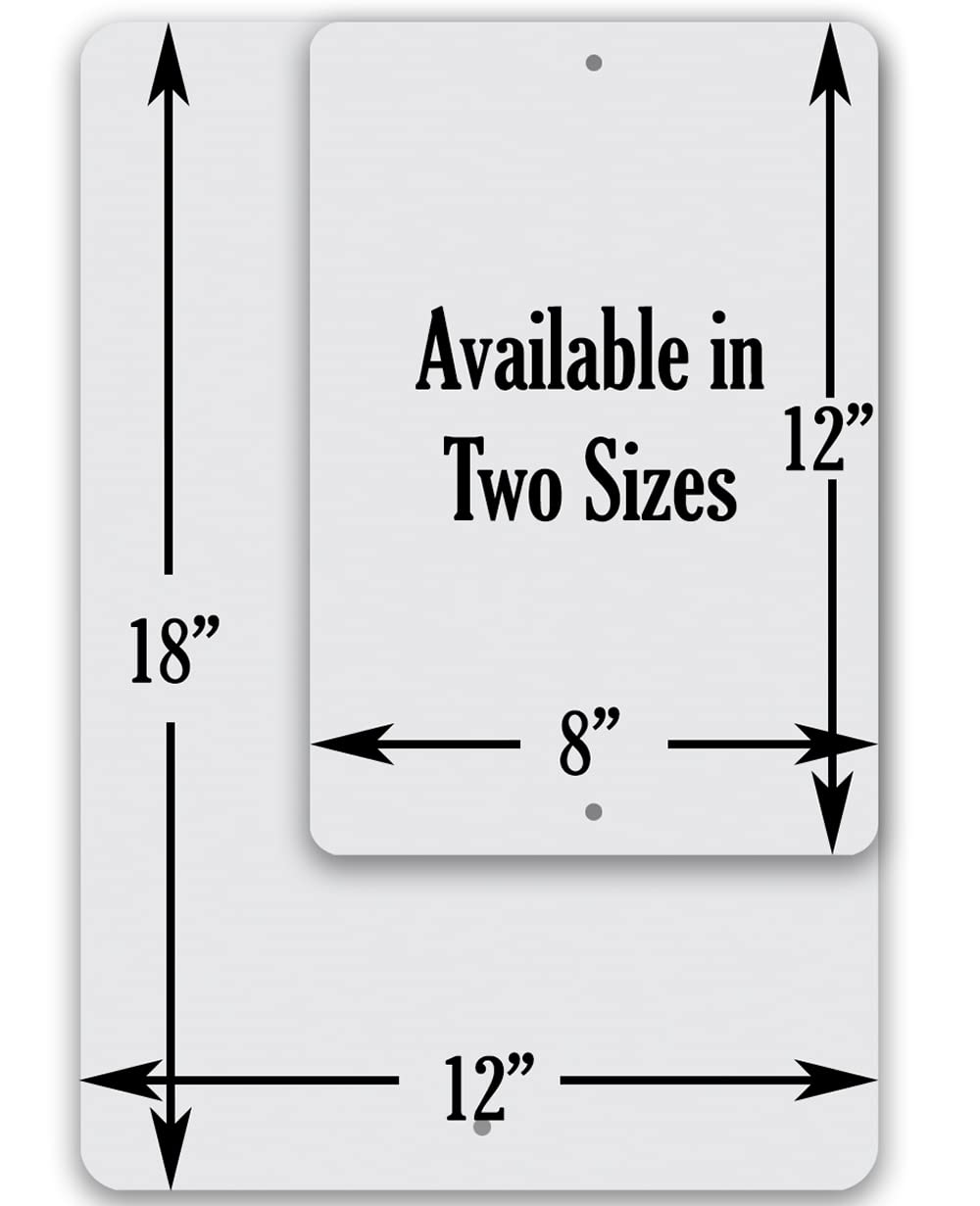 Barbershop Price List - Durable Metal Sign - Use Indoor/Outdoor - Makes a Great Barbershop Decor and Gift for Salon Business Owners - Great Barber Shop Accessories (12" x 18")