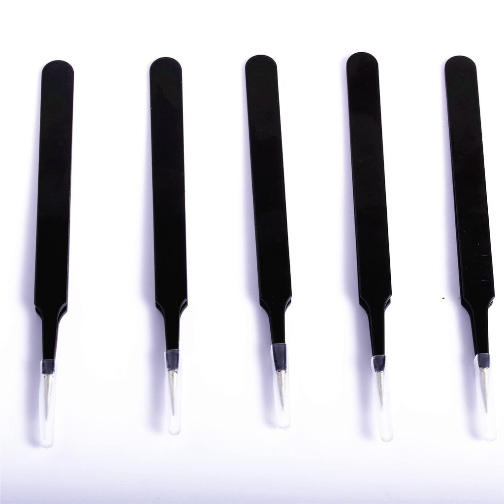 Huacan 5 pcs Diamond Painting Tweezers Diamond Painting Accessories Stainless Steel Tools