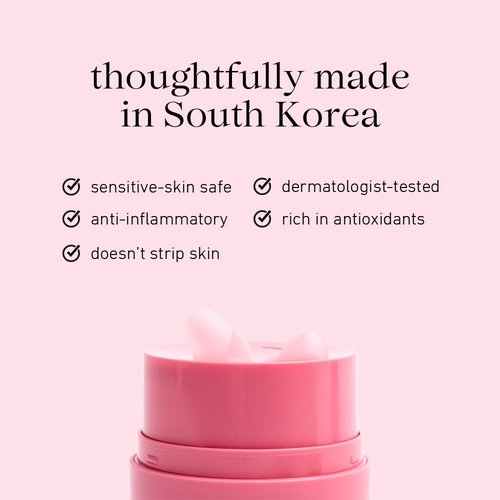 good light Strawberry Moon Grinding Cleansing Balm. Nourishing Makeup Remover & Face Cleanser to Melt SPF & Everyday Grime. Gentle Korean Skin Care. Sensitive Skin Safe KBeauty Cleanser. 1.69 Fl Oz.