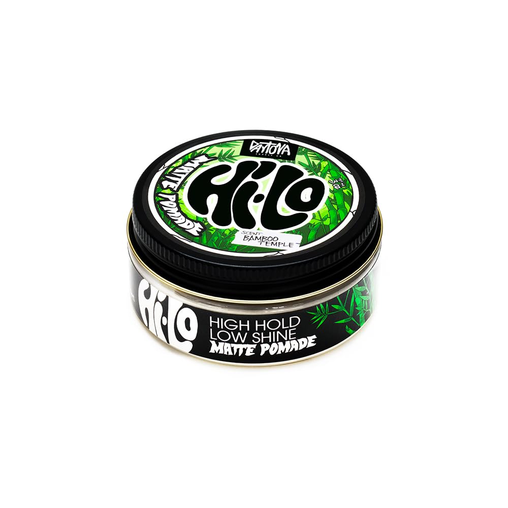 Daytona Supply Co Hi-Lo High Hold Matte Finish Pomade For Men (Bamboo Temple Scent)