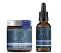 Frankincense & Bergamot Gift Set | Natural Vegan Face Cream & Serum for Men & Women - Anti-Aging, Moisturizing