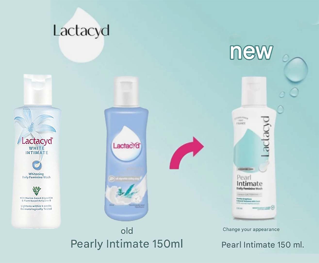 Lactacyd White Intimate Whitening Daily Feminine Hygiene Wash 150mL