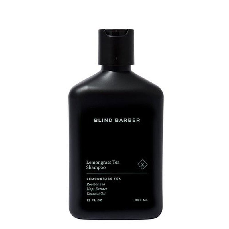 Blind Barber Lemongrass Tea Daily Clarifying Shampoo - Sulfate-Free Men's Hair Thickening Wash (12 Oz)